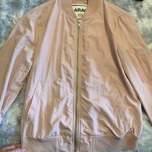 Pink bomber Jacket lightweight
